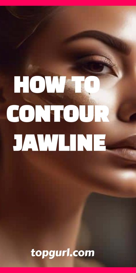 Step into the world of jawline contouring and unlock the secrets to a sculpted, defined look that will transform your makeup game. Makeup For Jowls, Contour For Jowls, Defining Jawline, Contour Jawline, Face Bloat, Jawline Contouring, Slim Your Face, Good Jawline, Chiseled Jawline