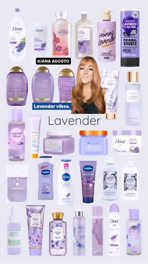 Lavender Beauty Products I recommend🦄Follow My page for more daily content like this! OGX Beauty Dove Victoria's Secret Victoria's Secret PINK Tree Hut NIVEA Vaseline Mario Badescu Skin Care touchland Sunday Rain Bath & Body Works philosophy Yardley of London Original Source #makeupartist #glowing #skincare #howtomakeup #howtoperfectskin #howtobeauty #selfcare #beautytips #makeupblogger #makeuplovers #makeuplove #instamakeup #everydaymakeup #easymakeup #wakeupandmakeup #health #selflove #fac How To Smell Like Lavender, Lavender Scented Shower Routine, Lavender Body Care Routine, Victoria Secret Lavender, Lavender Skin Care Products, Smell Like Lavender, Lavender Self Care, Lavender Hygiene Products, Lavender Skin Care