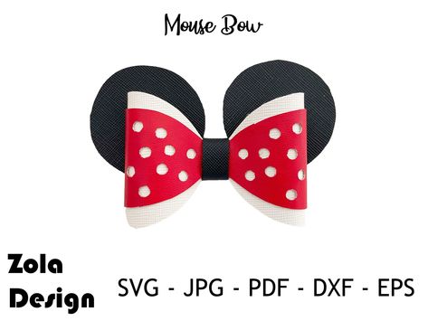 Excited to share the latest addition to my #etsy shop: Mouse Hairbow Template SVG,Hairbow Template SVG,Bow SVG, Faux Leather Hair Accessory Svg files for Cricut Cut Files https://etsy.me/3EYdmbg #cardmakingstationery #hairbowsvg #hairbowtemplatesvg #handmadehairbow #bo Bow Template Svg, Hair Bow Template, Leather Hair Accessories, Bow Svg, Bow Template, Fabric Glitter, Minnie Mouse Bow, Photo Editing Software, Disney Inspired