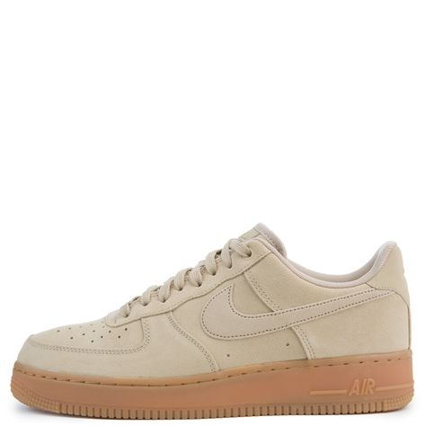 Nike Air Force 1 '07 Lv8 Suede Mushroom/gum Med Brown/ivory Suede Air Force 1, Nike Air Force 1s, Nike Air Force 1 07, Nike Blazer, Shoe Size Conversion, Nike Cortez, Lifestyle Shop, Nike Air Force 1, Nike Sb