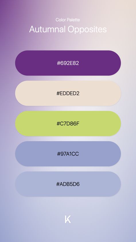 Art · Beauty · Color · Color Palette · Color Psychology · Culture · Design · Fashion · History · Palette · Purple · Autumnal Opposites · Fall · Color Palette Purple Color Palette Web Design, Purple Website Design Colour Palettes, Purple Pallete Color Combinations, Purple Color Palette Combination, Purple Combination Colors, Color Palette Purple Colour Combinations, Color Palette With Purple, Colour Palette Purple, Purple Colour Combination