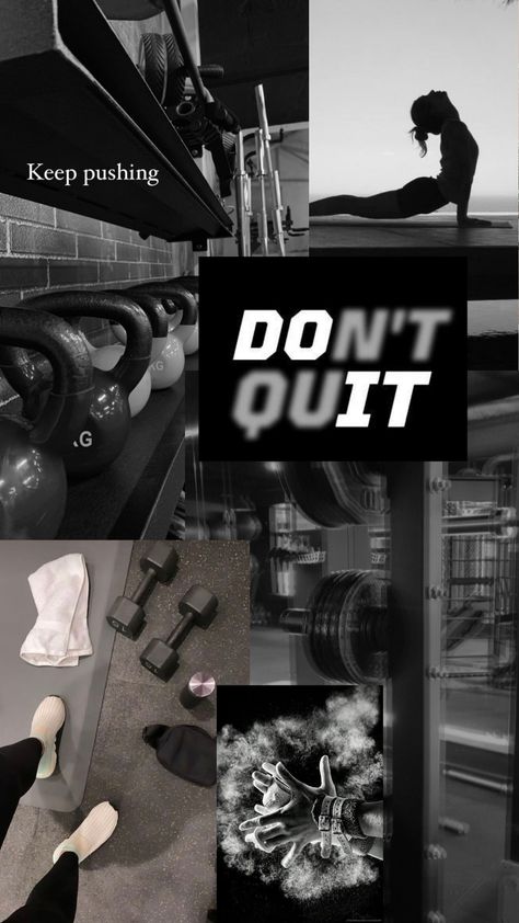 Keep pushing, you've got this. #sport #motivation #dontquit #gym #yoga #mind #body #woman Fitness Wallpaper Women, Moody Workout Aesthetic, Motivation To Workout Pictures, Romanticizing Workout, Gym Workout Pictures, Winter Arc Motivation Women, Gym Motivation Black Women, Gym Girl Wallpaper Aesthetic, Woman Gym Aesthetic