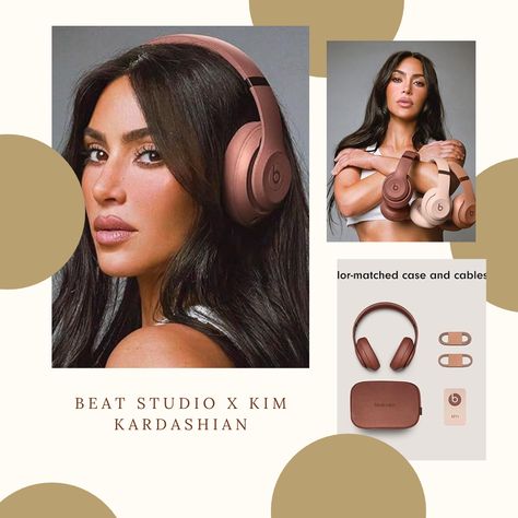 Neutral colors Beats by dre Special Edition Kim K #AmazonPrimeDeals Kim K Beats, Beats By Kim, Prime Deals, Beats Studio, Beats By Dre, Best Headphones, Sophomore Year, Noise Cancelling Headphones, Kim K