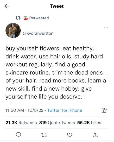 that girl routine. Inspirational quotes. Skincare routine. Find a new hobby. Clean girl aesthetic. Best version of yourself. New Hobbies Aesthetic, New Hobby Aesthetic, Finding New Hobbies, Hobby Quotes, Hobby Aesthetic, Buy Yourself Flowers, Hobbies Quote, Finding A New Hobby, Girl Routine