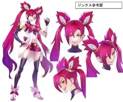 Star Guardian Jinx, Lol Jinx, Legend Images, Jinx Cosplay, Star Guardian, Jinx League Of Legends, League Of Legends Characters, Lol League Of Legends, 영감을 주는 캐릭터