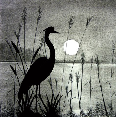 Easy Charcoal Drawings, Pencil Sketches Landscape, Pencil Drawings Of Nature, Drawing Sunset, Charcoal Artwork, Landscape Pencil Drawings, Drawing Scenery, Nature Art Drawings, Nature Sketch