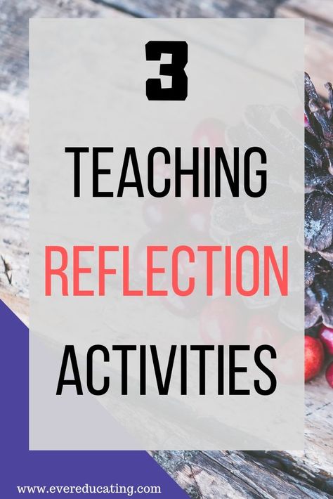 Looking to improve your teaching style and approach? Here are three teaching reflection activities that can help you meet that goal. Each approach is very different from the next, so you can find the perfect one for you! #teaching #reflection Reflection Activities For Adults, Professional Development Activities For Teachers, Teaching Reflection, Reflection Examples, Reflective Teaching, Reflective Learning, Reflection Activity, Teacher Reflection, Teacher Leadership