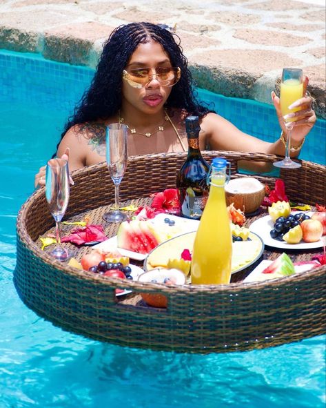 Floating Breakfast, Vacation Poses, Breakfast Aesthetic, Birthday Aesthetic, Birthday Breakfast, Virgin Atlantic, Private Jets, Artist Aesthetic, Living The Life