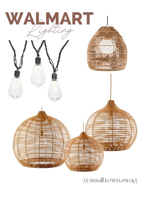 Better Homes & Gardens Natural … curated on LTK Outdoor Wicker Lighting, Outdoor Wicker Pendant Light, Outdoor Woven Pendant Light, Outdoor Kitchen Pendant Lights, Rattan Outdoor Lighting, Outdoor Rattan Pendant Light, Outdoor Rattan Lighting, Wicker Light Pendant, Patio Pendant Lighting