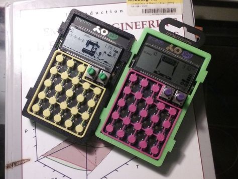 Case for the Teenage Engineering Pocket Operator by 3DWaves by 3DWaves - Thingiverse Pocket Operator, Retro Gadgets, Teenage Engineering, Electronic Kits, Cool Tech, Electronics Projects, Digital Camera, The Go, 3d Printing