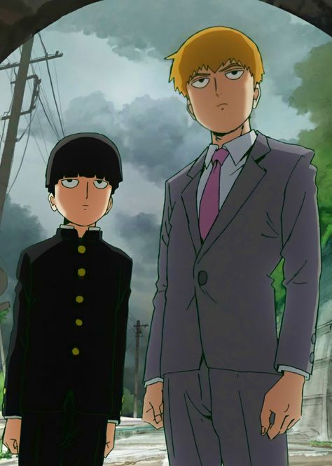 Mob Syco100, Mob Physco 100 Manga, Mob Psico100 Wallpaper, Reigen Wallpaper, Reigen And Mob, Mob Reigen, Kageyama Mob, Mob Pysho100, Arataka Reigen