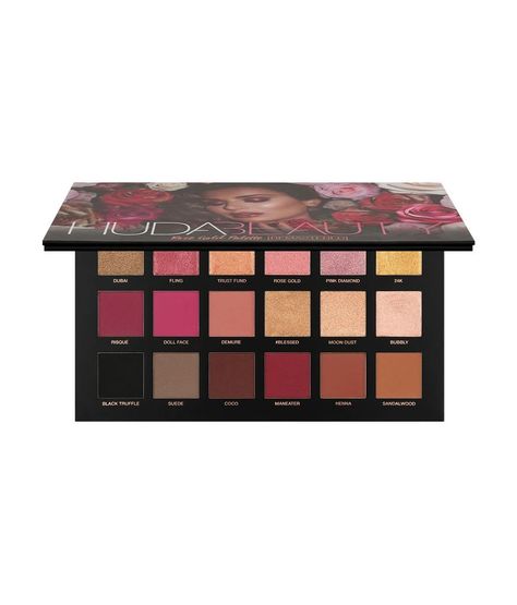 Huda Beauty Rose Gold Palette, How To Do Eyeshadow, Huda Beauty Rose Gold, Wholesale Makeup, Gold Palette, Nude Eyeshadow, Matte Eyeshadow, Rose Gold Pink, Eyeshadow Brushes