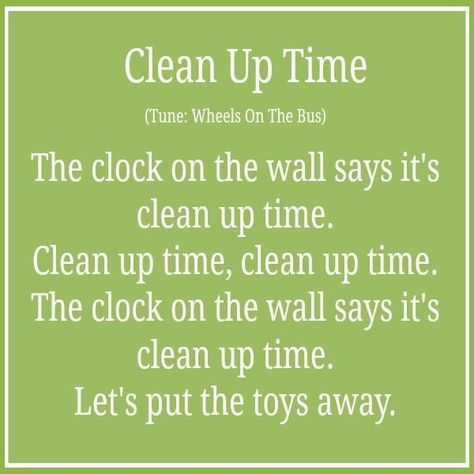 Preschool Clean Up Songs, Make A Circle Song, Preschool Transition Ideas, Clean Up Songs For Preschool, Transition Songs For Toddlers, Prek Songs, Transition Songs For Preschool, Preschool Transitions, Clean Up Song