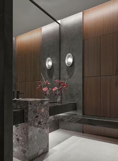 Bathroom Luxury Modern, Luxury Guest Bathroom Ideas, Condo Bathroom, Interior Design Renderings, Best Bathroom Designs, Washroom Design, Bathroom Design Inspiration, Bathroom Design Decor, Toilet Design