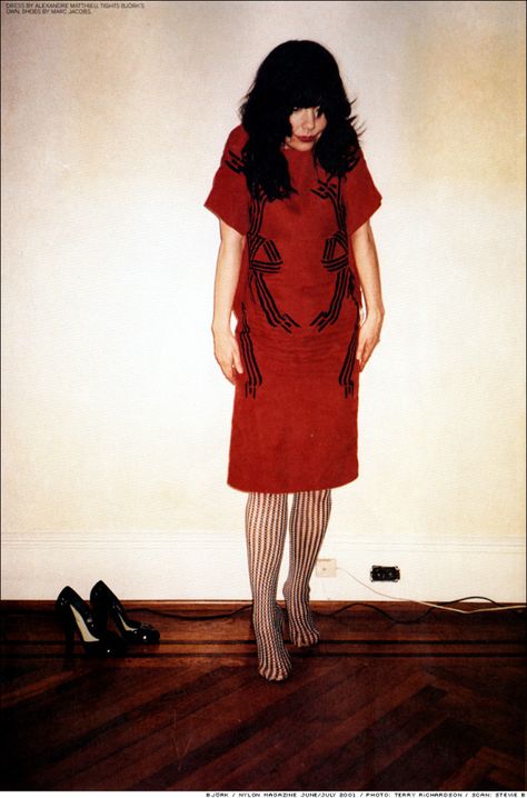 Bjork Female Gemini, Bjork Fashion, Nylon Magazine, Terry Richardson, Celebrity Design, By Terry, Look Cool, Giorgio Armani, 90s Fashion