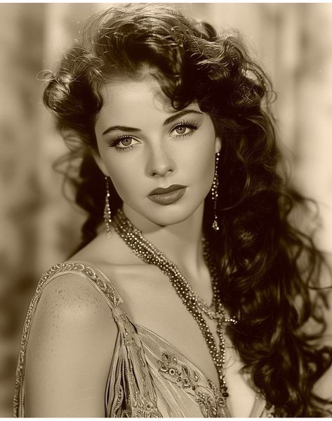 40s Mode, Italian Hair, Classic Hollywood Glamour, Model Face, Vintage Portraits, Old Hollywood Glamour, Vintage Pinup, Vintage Glamour, Classic Beauty