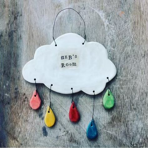 Pottery Name Plaque, Ceramic Plaque Ideas, Ceramic Plaque, Instagram Bedroom, Ceramics Art, Future Dreams, Kids Pottery, Presents For Mum, Name Plaque