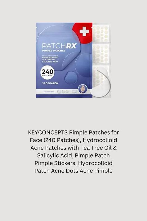 240CT ACNE PIMPLE PATCHES FOR FACE: Our acne patches contain 240 pimple patches for face pimples. Zit patches for face help absorb gunk. The hydrocolloid acne patch helps flatten the pimple. When finished, our pimple stickers peel off easily. Zit Patches, Pimple Stickers, Face Pimples, Acne Patches, Acne Patch, Pimple Patches, Pimple Patch, Pimples On Face, Tree Oil