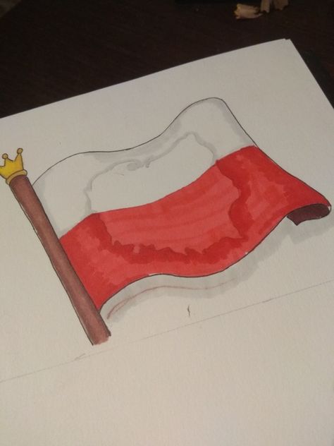 #poland, #flag, #europ, #polska, #warsaw, #patrot, #drawing , #sketch, #sketchbook Flag Sketch, Polish Flag, Flag Drawing, Poland Flag, 30 Day Drawing Challenge, Male Teacher, Warriors Cats, Drawings Simple, Warrior Cat