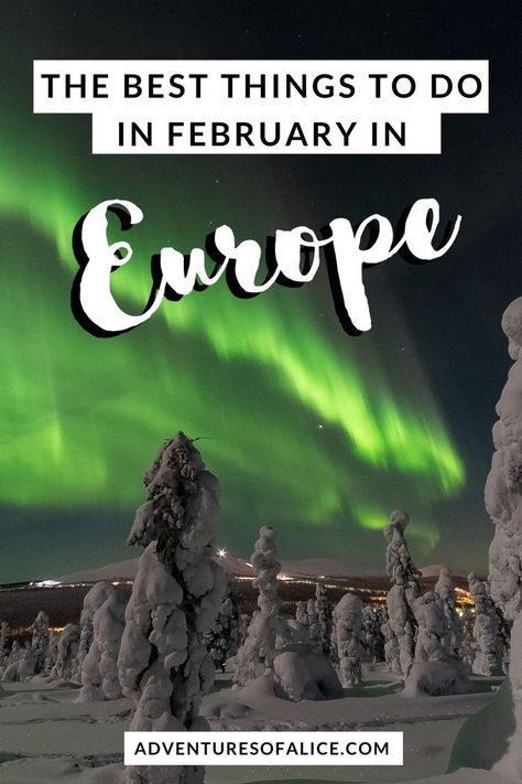 Europe in February Europe In February, City Trips Europe, Winter Trip Packing List, Time To Travel, Poland Travel, Europe Winter, Winter Sun, Visit Europe, Europe Travel Destinations