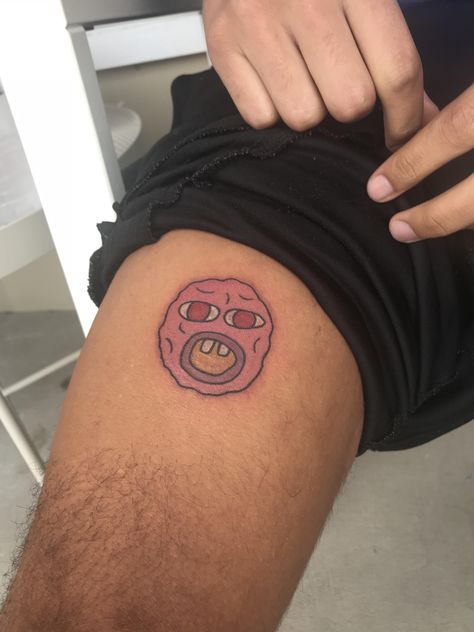 Tyler The Creator Tattoos, Cherry Bomb Tattoo, Bomb Tattoo, Inked Magazine Tattoos, Urban Tattoos, Tattoo Website, Stick Tattoo, Z Tattoo, Ink Magazine