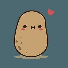 Potato Meme, Potato Drawing, Cartoon Potato, Potato Funny, Kawaii Potato, Cute Potato, Arte Do Kawaii, A Potato, Cheesy Potatoes