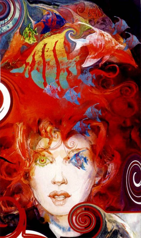 O que acontece quando se lê muito Sandman Delirium Sandman, Morpheus Sandman, Sandman Comic, Bill Sienkiewicz, Sandman Neil Gaiman, Vertigo Comics, Endless Night, Neil Gaiman, Her Eyes