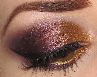 Plum Eye Makeup, Bronzed Makeup Tutorial, Steampunk Makeup, Eye Makeup Glitter, Bronze Eye Makeup, Trendy Eyeshadow, Dramatic Eye Makeup, Bronze Makeup, Dramatic Eyes