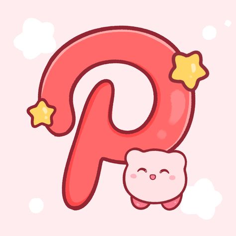 Apps Kawaii, Kawaii App, Zestaw Ikon, Mobile App Icon, Kirby Art, Pinterest App, Cute App, Ios App Icon Design, Cute Doodles Drawings