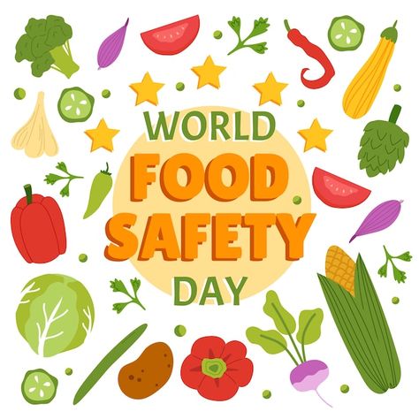 World Food Safety Day, Food Safety Day, Global Day Of Parents, World Food Day, Safety Week, Food Day, Importance Of Food, Food Handling, Cycling Quotes