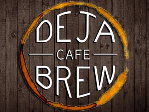 Deja Brew Logo Deja Brew, Novelty Sign, Cafe, ? Logo, Home Decor, Home Décor