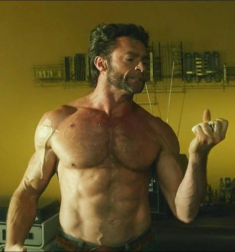 Hugh Jackman Muscles, Superhero Physique, Hugh Jackman Shirtless, Hugh Jackman Wolverine, Logan Howlett, Wolverine Hugh Jackman, Logan Wolverine, Wolverine Marvel, Deadpool Wolverine