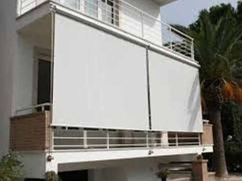 Closed Balcony Ideas, Bricks Floor, Country Blinds, Outdoor Roller Blinds, Balcony Shade, Affordable Windows, Balcony Curtains, Privacy Blinds, Indoor Blinds