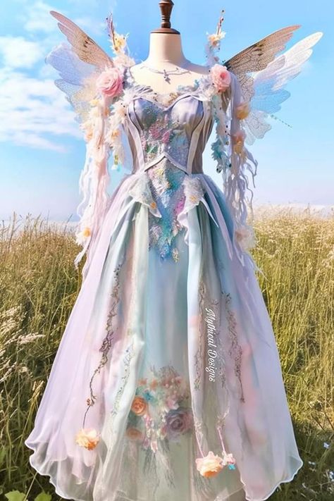 Bubble Fairy, Garden Fairy Costume, Fairycore Fashion, Oc Fashion, Fairy Garden Ideas, Fairy Outfit, Ren Fair, Spring Fairy, Fairy Dresses