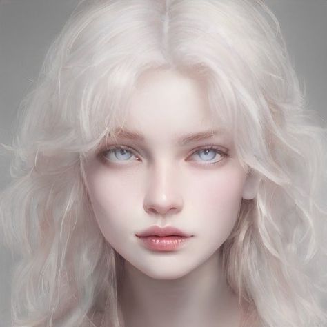 Albino Girl, Digital Portrait Art, House Of The Dragon, Realistic Art, Iconic Photos, Digital Art Girl, Beautiful Fantasy Art, Digital Portrait, Character Aesthetic