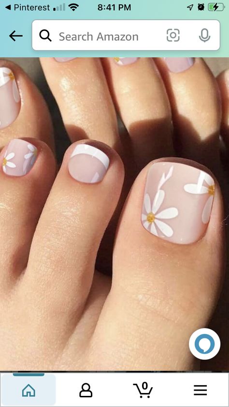 Toenail Designs Summer, Feet Nail Design, Pedicure Nail Designs, Gel Toe Nails, Toe Nail Color, Pretty Toe Nails, Nail Color Trends, Cute Toe Nails, Summer Toe Nails