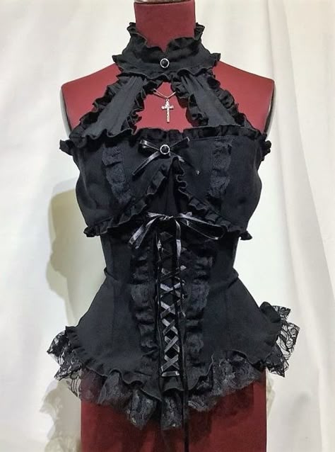 Dress Design Sketches, Fantasias Halloween, Goth Outfits, Really Cute Outfits, First Choice, Fancy Outfits, Gothic Lolita, Lolita Fashion, Goth Fashion