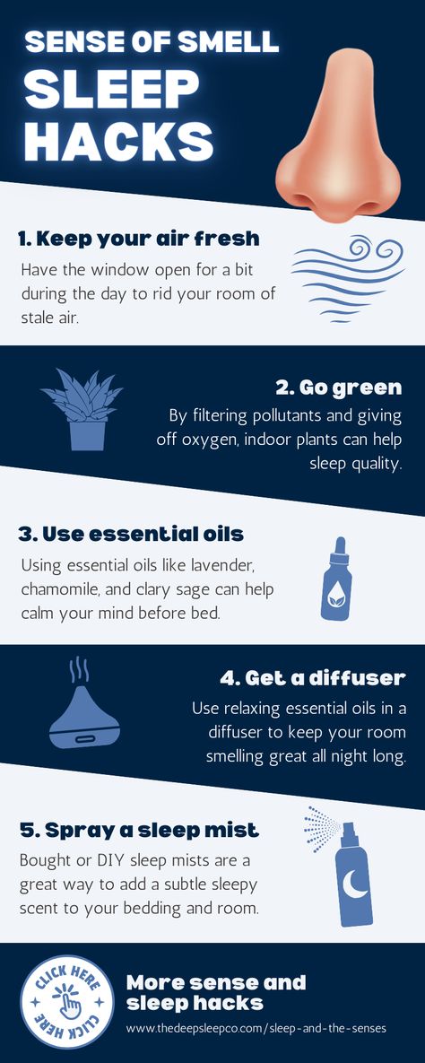 Unlock the power of scent with these simple sleep hacks! Using essential oils or diffusers to fill your bedroom with calming, sleep-inducing scents can help you drift off faster and stay asleep longer. Find out how and get all the best tips here! #sleephacks #sleepbetter Sleep Hacks, Calf Cramps, Sleep Talking, Relaxing Essential Oils, Sleeping Hacks, Low Estrogen Symptoms, Can Not Sleep, The Five Senses, Sense Of Sight