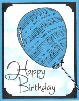 Bd Card, Music Printables, Musical Cards, Diy Projects To Make And Sell, Happy Birthday Man, Birthday Greetings Friend, Happy Birthday Greetings Friends, Birthday Art, Happy Birthday Celebration