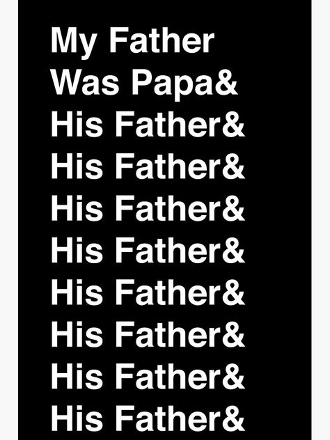 "Ghost - Papa Nihil - Helvetica - His Father" Poster for Sale by k2lu533 | Redbubble Papa Nihil, Ghost Banda, Sister Wallpaper, Ghost Memes, Ghost Wallpaper, Ghost Papa, Ghost Band, Band Ghost, Ghost And Ghouls