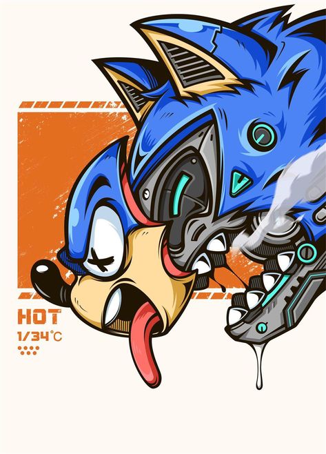 Sonic Hot, Sketch Practice, Car Sticker Design, Logo Cartoon, Retro Gaming Art, Anime Tshirt, Graffiti Characters, Swag Cartoon, Cartoon Painting