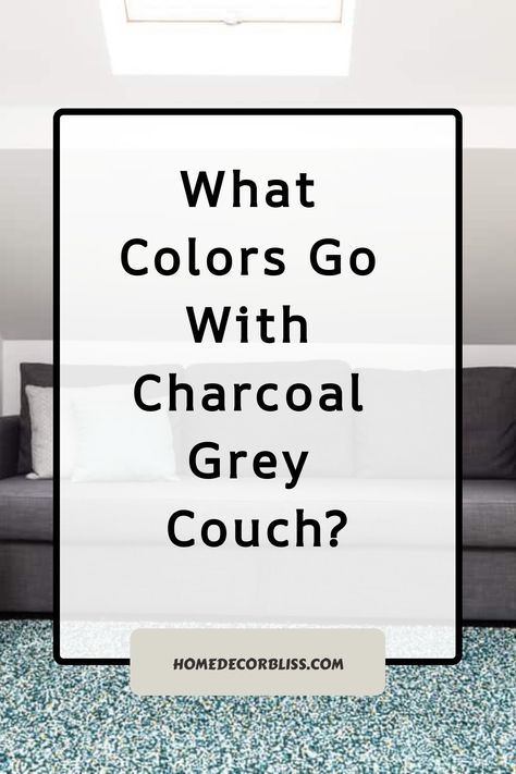 charcoal grey couch living room