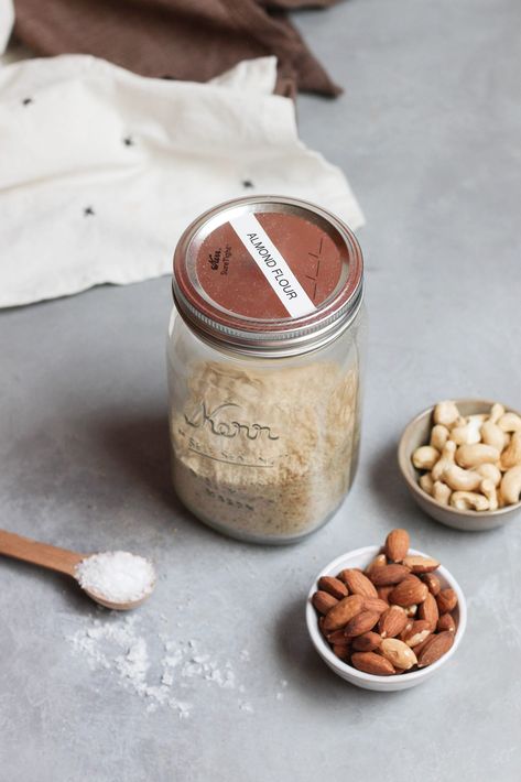 How to Make Flour from Nut Milk Pulp - Clean Foodie Cravings Make Flour, How To Make Flour, Homemade Nut Milk, Pulp Recipe, Nut Milk Bag, Bagged Milk, Nuts & Seeds, Eat To Live, Nut Milk