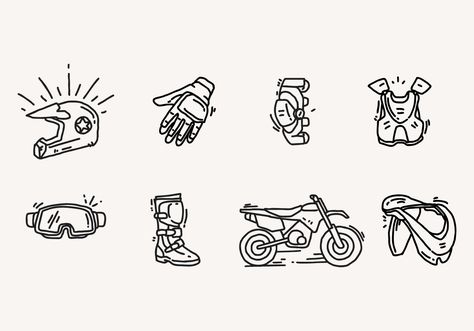 Free dirt bike icon with hand drawn style. Motorcross Tattoo Ideas, Bike Tattoo Motorcycles, Dirt Bike Tattoo Ideas, Moto Tattoo Ideas, Dirtbike Tattoo, Dirt Bike Drawing, Motocross Tattoo Ideas, Motorbike Tattoo Ideas, Dirt Bike Art