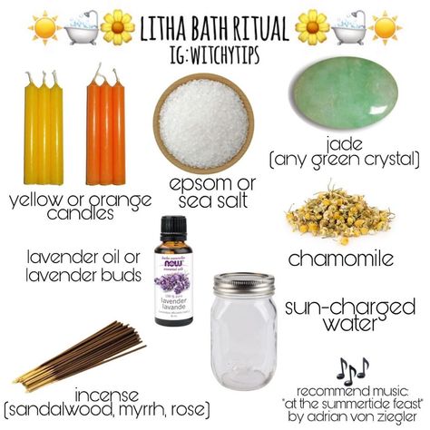 Summer Solstice Ritual, Imbolc Ritual, Sea Salt Candle, Yellow Candles, W.i.t.c.h Aesthetic, Bath Recipes, Witchcraft For Beginners, Ritual Bath, Pagan Witch