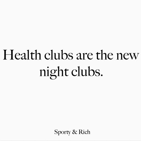 Sporty & Rich on Instagram: “You heard it here first 😊🍎🏃🏻‍♀️” Pilates Quotes, Hot Pilates, Rich Quotes, Wellness Club, Night Clubs, Conscious Living, Get My Life Together, Pilates Studio, Healthy Girl