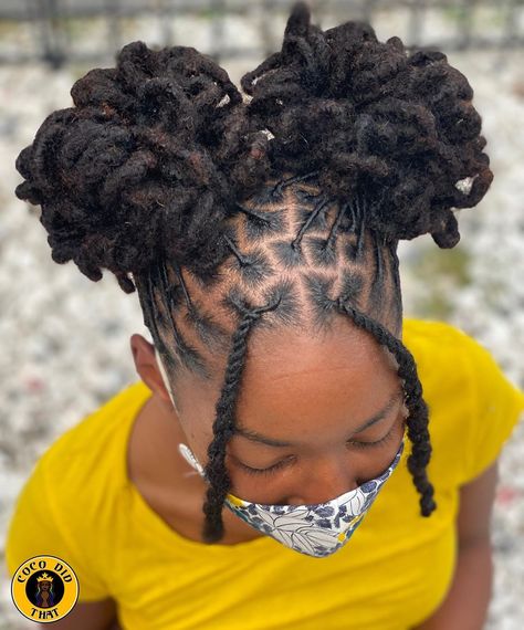 50 Creative Dreadlock Hairstyles for Women to Wear in 2020 - Hair Adviser Human Hair Dread Extensions, Dreadlocks Updo, Natural Dreadlocks, Short Dreads, Cute Dreads, Twisted Hair, Dreads Girl, Short Locs Hairstyles, Dreadlock Styles