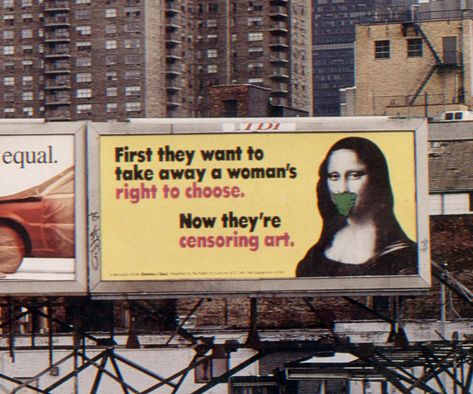 Gallery 98 | Guerrilla Girls, Only 4 Galleries Show Black Women, Poster, 1986 Street Posters, Guerrilla Girls, Women Poster, Right To Choose, Girl Posters, Typographic Design, Womens Rights, Poster Wall, Street Art