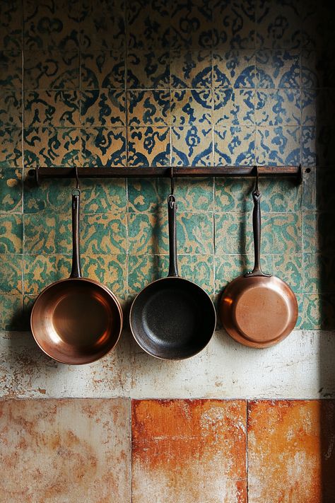 Cooking space. Copper pot hanger on tinted Moroccan tile wall.

Ditch the mundane and embrace the free-spirited flair with our curated selection of 47 Boho-Eclectic Tiny House kitchens that'll breathe life into your meals! Giving minimalism a break, these global-inspired culinary corners redefine the idea of a kitchen, infusing every meal with an adventurous rhythm. Theme-specific textures, vibrant hues, exotic…

Read more: https://tastyinteriors.com/generated-post-47-boho-eclectic-tiny-house-kitchens-global-inspired-culinary-corners/ Copper Pot Hanger, Pot Hangers For Kitchen, Tiny House Kitchens, Japandi Home Office, Japandi Home, Office Nook, Kitchen Colour Schemes, Pot Hanger, Tiny House Kitchen