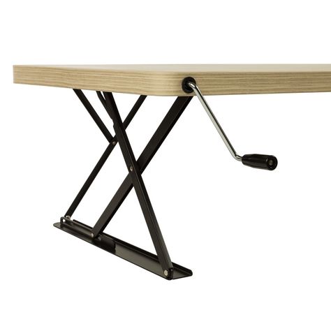 Height Adjustable Desk More Caffe Table, Transformable Furniture, Office Dividers, Height Adjustable Desk, Foldable Desk, Diy Outdoor Table, Wood Table Legs, Lift Table, Stand Up Desk